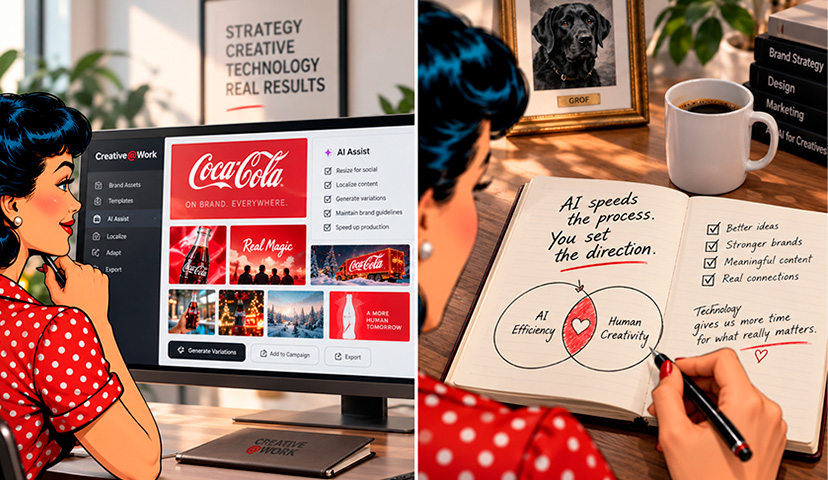 AI-assisted brand system for scaling design, localization and consistency