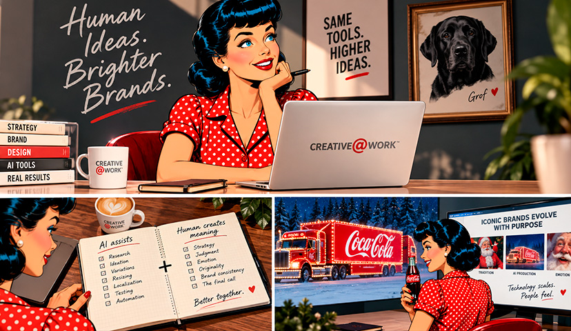 Coca-Cola AI branding case study exploring technology and human creativity